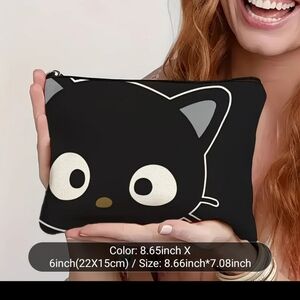 Chococat Canvas Cosmetic Pouch